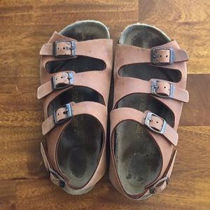 Oslo Birkenstock 37 four strap back strap